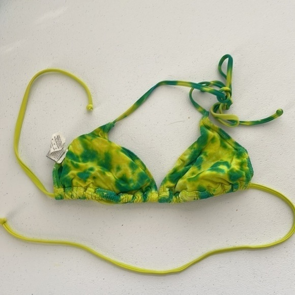 Split tie dye bikini top medium - Picture 4 of 6